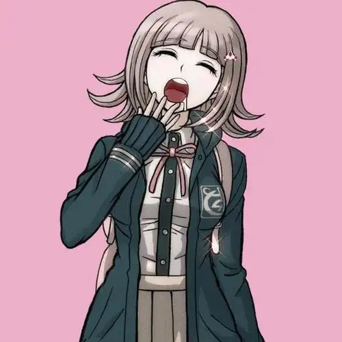 七海千秋,真正的小天使,打呵欠都可爱,《弹丸论破》动漫头像