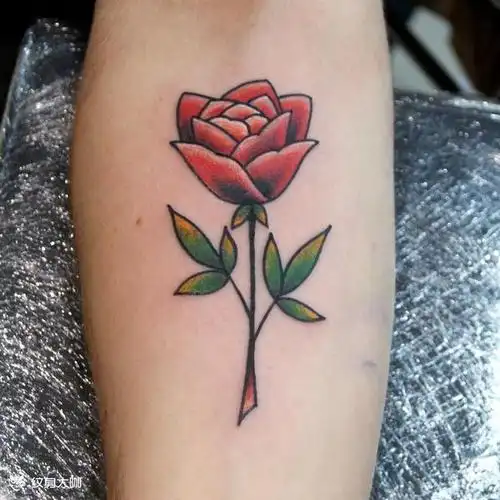 玫瑰花_纹身吧社区 - 纹身大咖