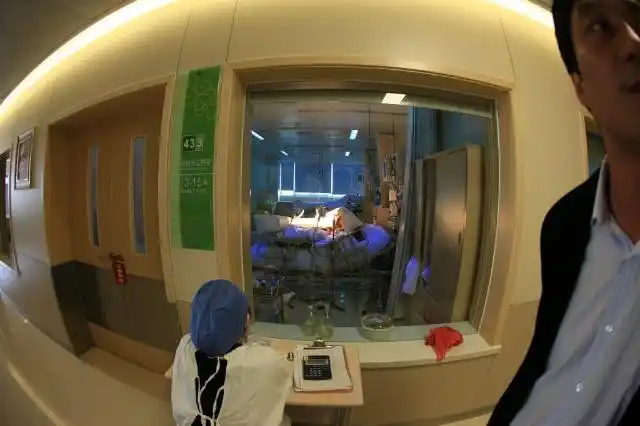 参观上海长海医院