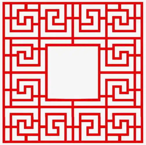 方形装饰花纹素材免费下载_觅元素