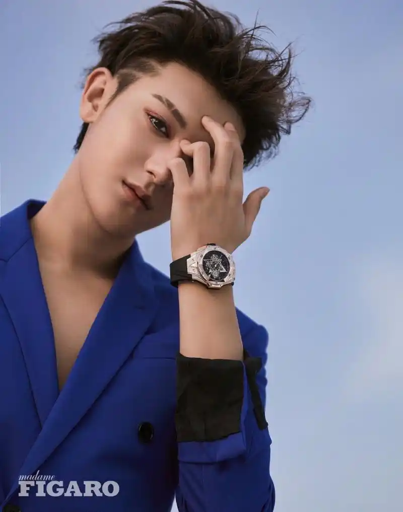 黄子韬 x madamefigaro五月刊 穿各种颜色,风格衣服都轻松驾驭,钻石