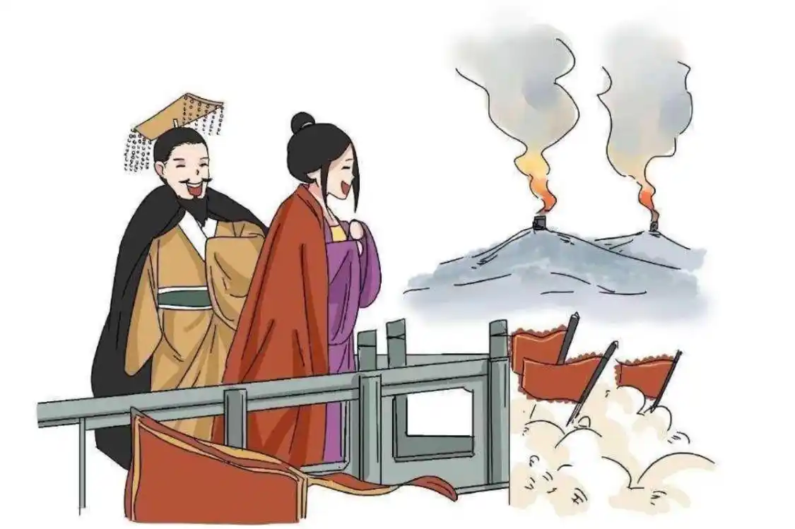 是天命论|先秦|刘邦|周宣王|周幽王|周朝|天子|烽火戏诸侯|褒国|褒姒