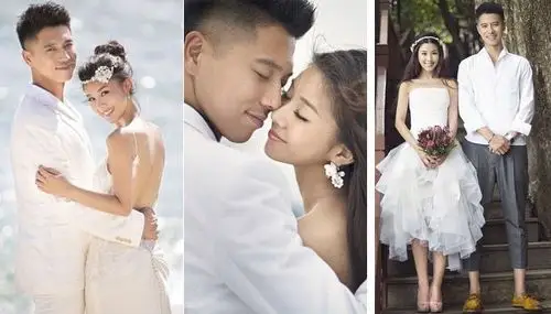 "金太狼"王雷与女星李小萌在京举行婚礼婚纱照欣赏