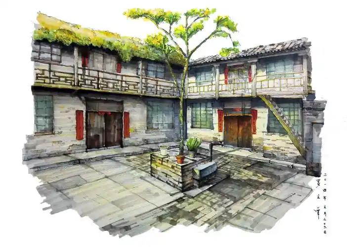 马克笔风景|插画|其他插画|德玛西亚御用美工 - 原创作品 - 站酷