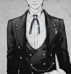 黑白西装漫画图片大全_微信头像图片大全