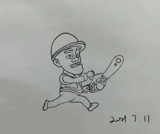 光头强简笔画大全图片