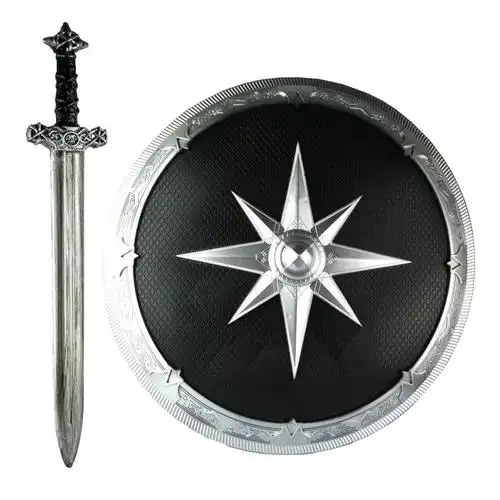 万圣节道具 魔兽盾牌古罗马世界武器道具仿真塑料盾牌兵器士兵盾