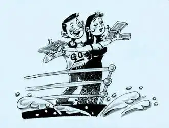 编造谎言向花心男友"借钱"(附漫画)