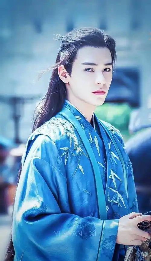 古装剧中男明星的龙须刘海造型,罗云熙,杨洋仙气飘飘_陈伟霆_网友