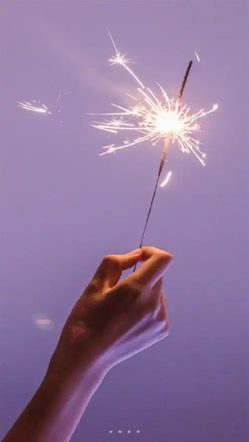 紫色色系小清新高清手机壁纸