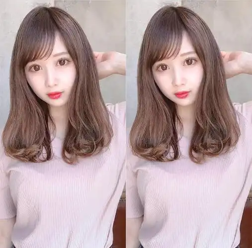 好看又容易打理的中长发造型_发型