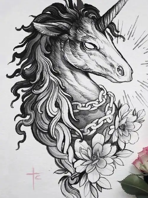 纹身手稿素材分享