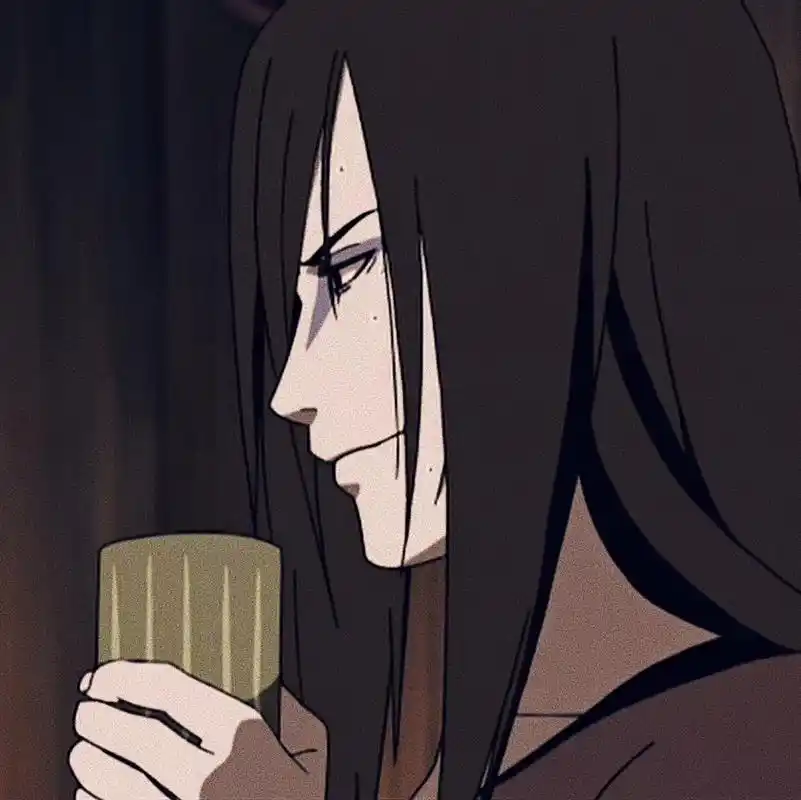 火影忍者超清晰头像系列;不死之身;大蛇丸