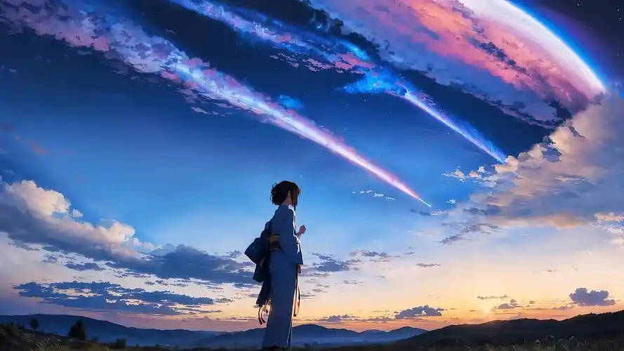 你的名字 态壁纸