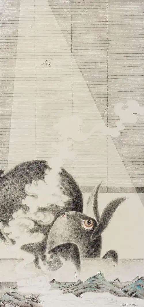 石荣强新青年新水墨纪念五四运动100周年当代水墨邀请展