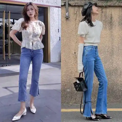 原创牛仔裤配这4双鞋才是王炸谁穿谁好看