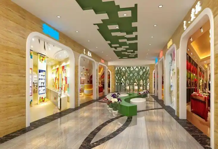 奢侈品免税店商场过道设计图片效果图欣赏