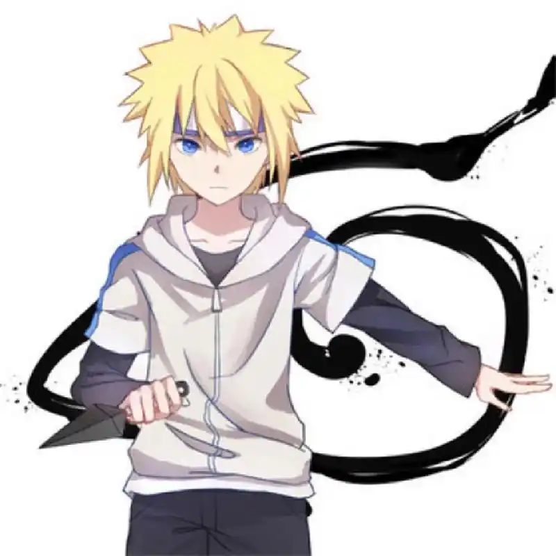 火影波风水门超帅头像 "背负着四代火影之名,我不能输!