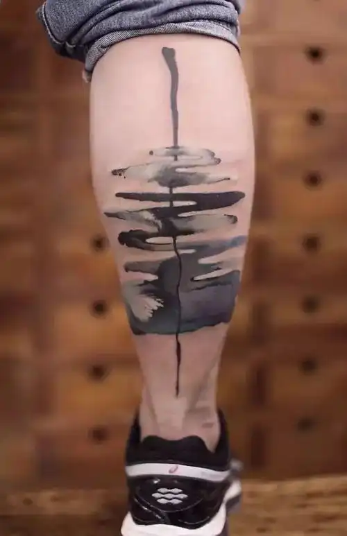 80后女刺客玩转水墨纹身爆红网络连外国人都打飞的求刺