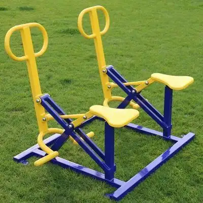 户外路径器材体育用品老年人健身设施单双人键骑机锻炼设备可定制