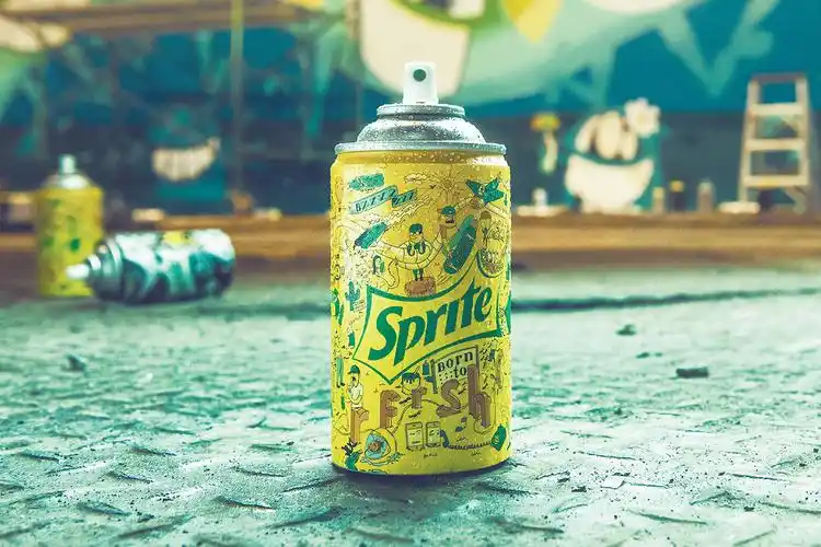 雪碧夏天一到你的雪碧瓶又骚起来了