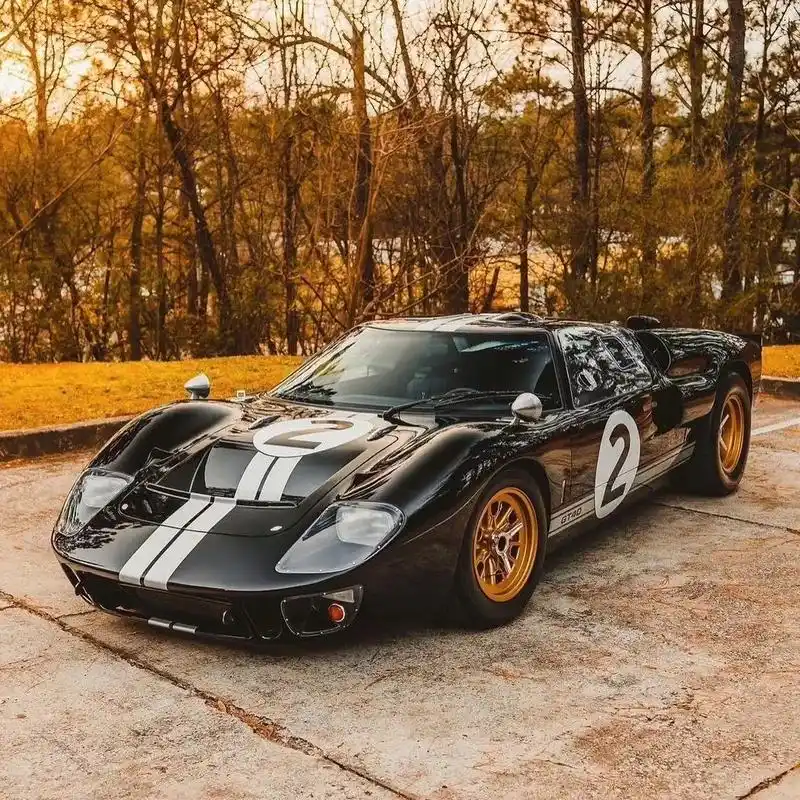 汽车文化离不开老车.#福特gt40 为赢得勒芒汽车大赛而生, - 抖音