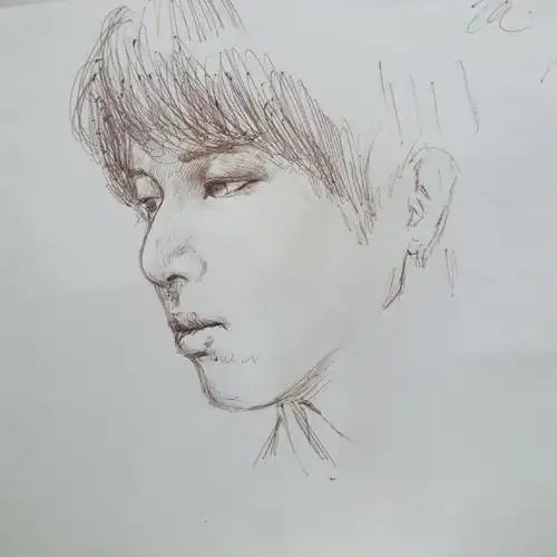 本小透明画华晨宇的合集