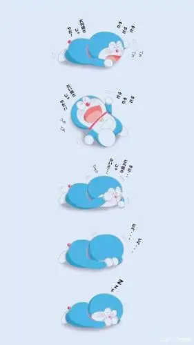 蓝胖子壁纸有喜欢的吗!