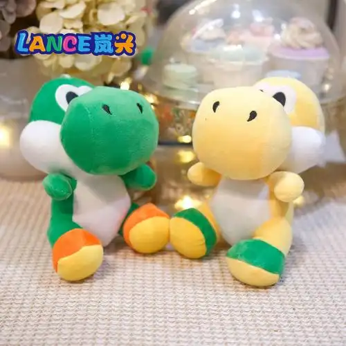 8寸马里奥恐龙20cm公仔机娃娃毛绒玩具星之拼多多网红工厂现货