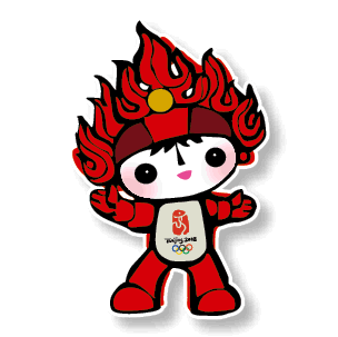 福娃欢欢简笔画