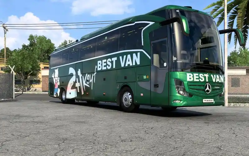 欧卡2-阿根廷客运地图-奔驰新款特拉维戈16shd款大巴_哔哩哔哩bili