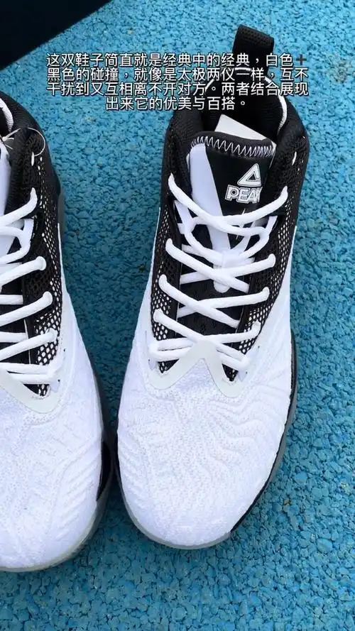 匹克 态极 闪电2020 白黑 实战篮球鞋