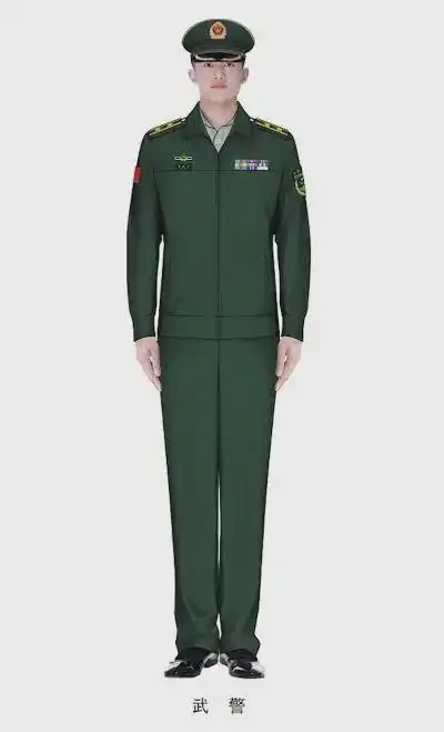 21式军装官方图来了