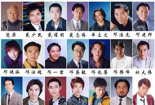 tvb的那些主角与配角们——男演员篇