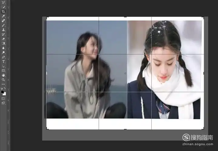 如何将两张图片合成一张