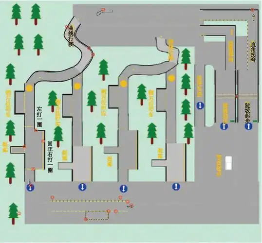 重庆沙坪坝考场平面图