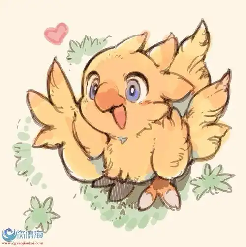 日式风可爱卡通动漫q版动物拟人角色原画设定绘画参考