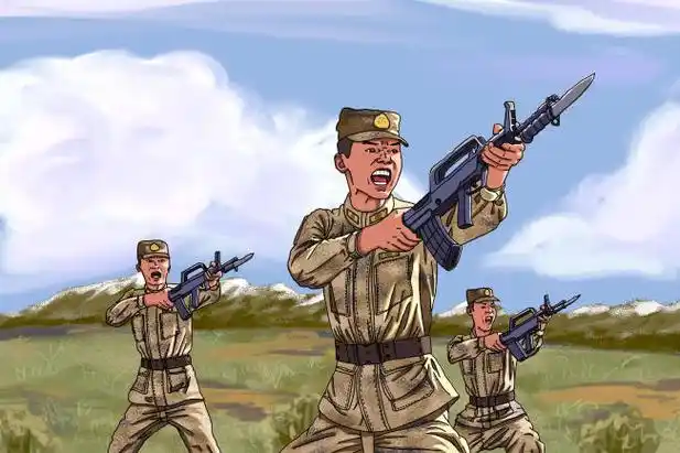 一组漫画带你直击第77集团军某旅练兵备战现场