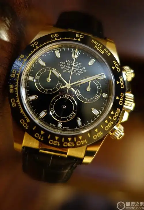 高清图|劳力士宇宙计型迪通拿系列116518黑盘图片|腕表之家xbiao.com