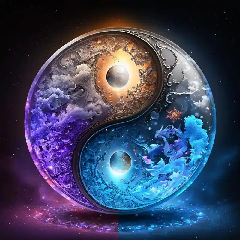 易有太极,物极必反!翻身! #ai绘画 #图文伙伴计划 - 抖音