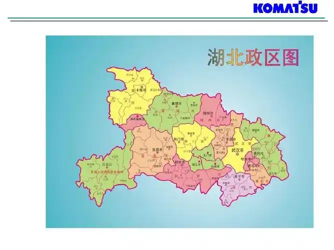 湖北省地图