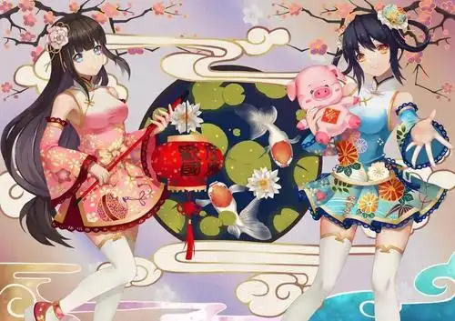 0830精选31p旗袍美少女动漫壁纸