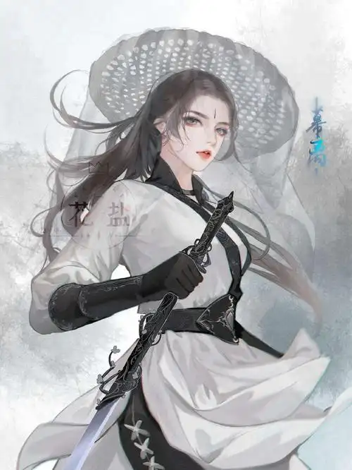 古风女人物底图