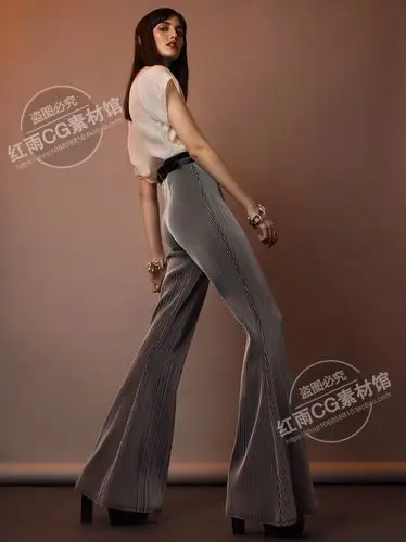 人物站立姿势pose模特时装设计参考素材唯美摄影图片服饰