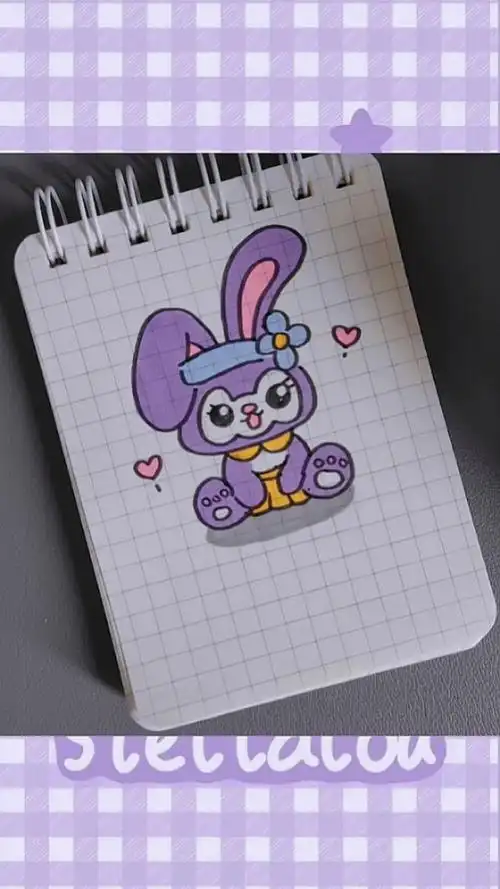 星黛露简笔画送给喜欢的你