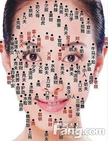 从面相看一个女人的命运,从一个面相上可以看出这个人的婚姻,财富