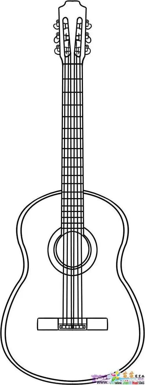 吉他简笔画吉他简笔画图片