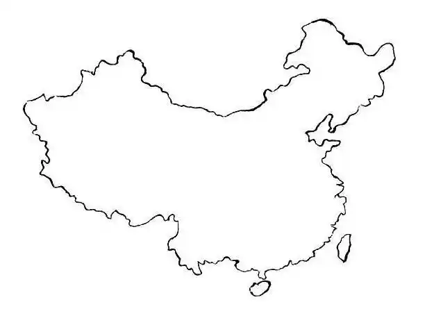 超简单的中国地图爱美术,爱旅行,手帐中的简笔画——旅行之手绘地图篇