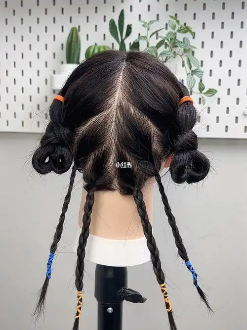 碎发多的宝宝这样扎清凉好看美美哒