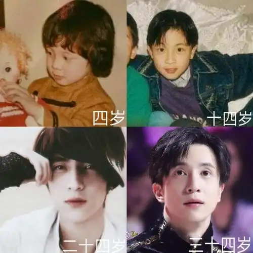 薛之谦的十年对比确认过眼神是从小帅到大的小可爱